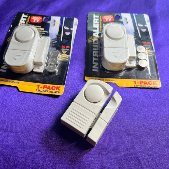 NEW📌Intrud Alert 2 Sensor for Window & Door Alarm Battery Operated one for Free - Picture 10 of 12